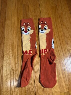 Disney Parks Chip and Dale Socks Set Brown New